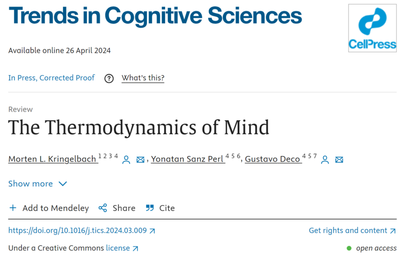 心智的热力学:理解大脑层级结构的新框架