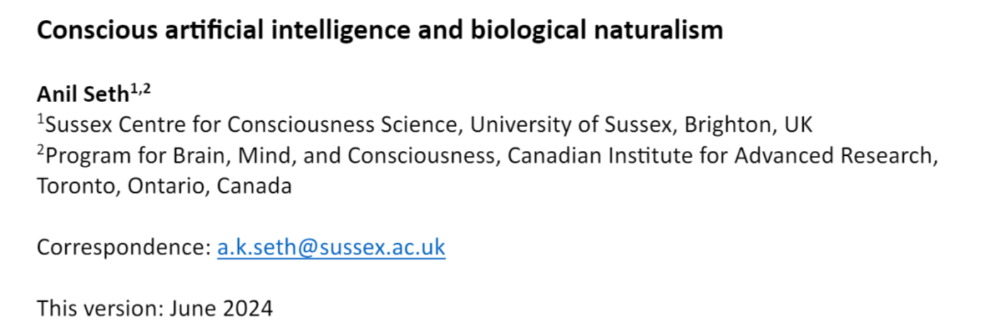 Anil Seth：机器的思考是否触及灵魂？