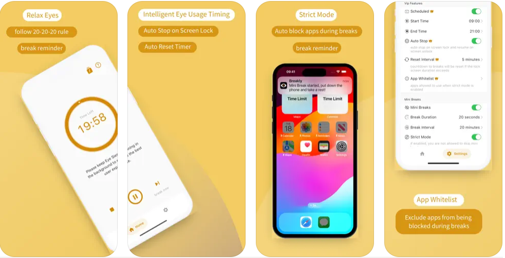 [Breakly] IOS 端的防沉迷定时提醒 App
