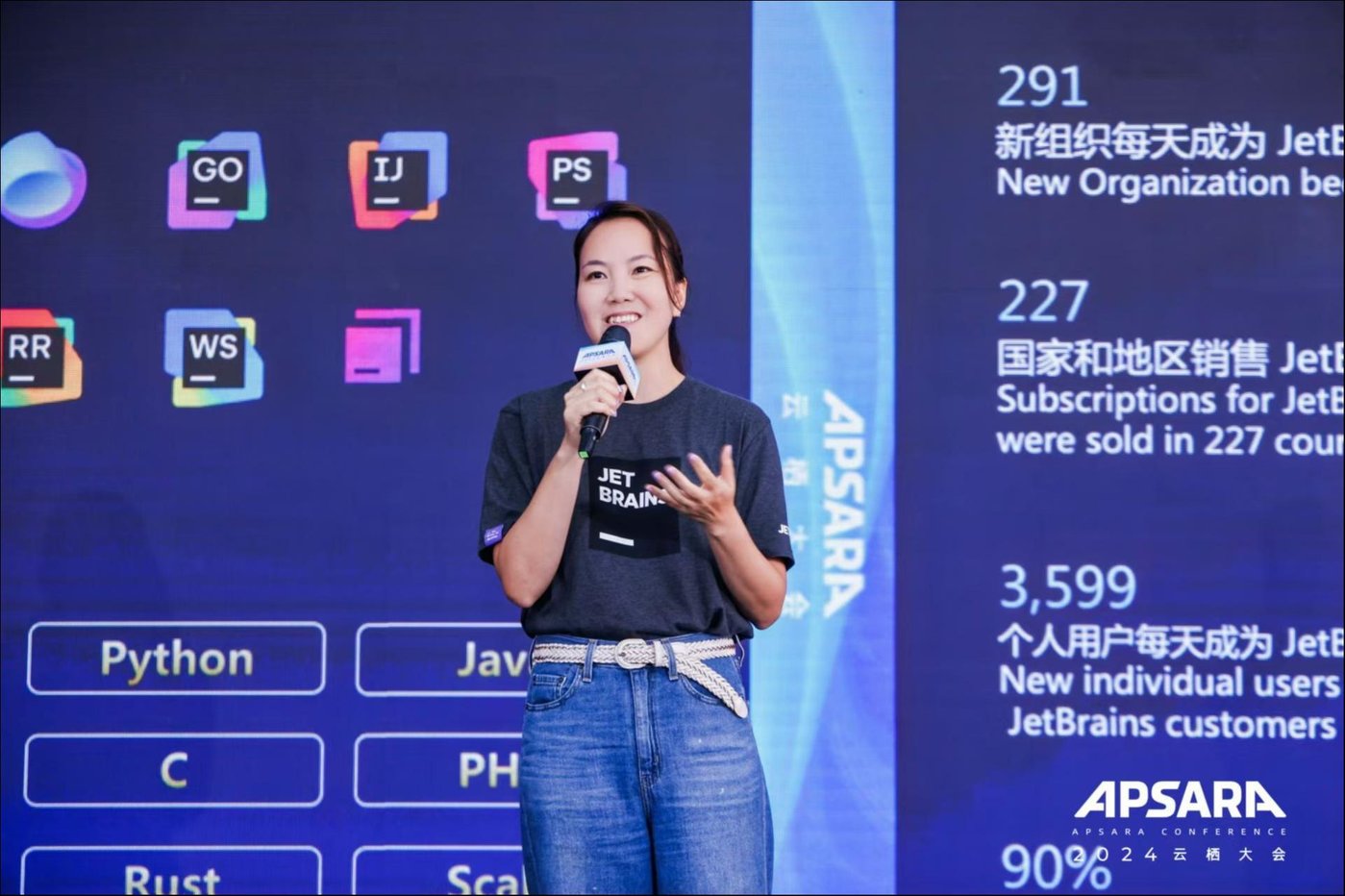 JetBrains中国区总裁李玥萱(图片来源:受访者供图)