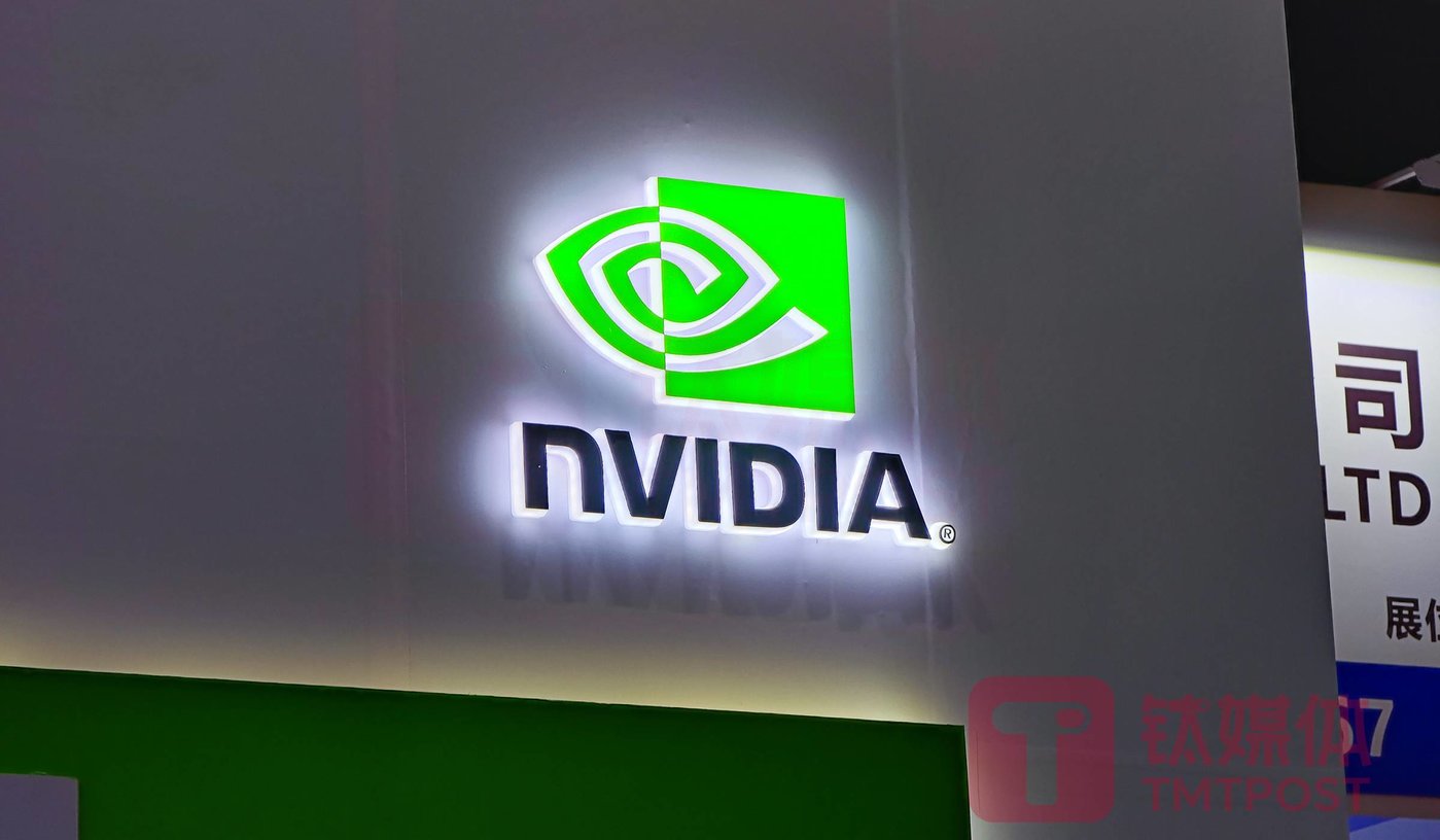 NVIDIA Logo（图片来源：钛媒体App编辑林志佳拍摄）