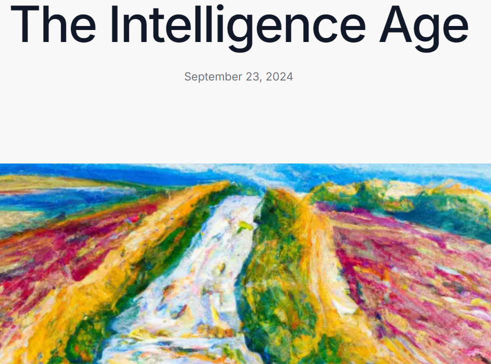 OpenAI阿尔特曼预测「智能时代」即将到来 AI将能独立取得科学成就