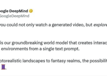 谷歌DeepMind推出Genie 3：AI世界模型 实现实时交互式3D环境生成