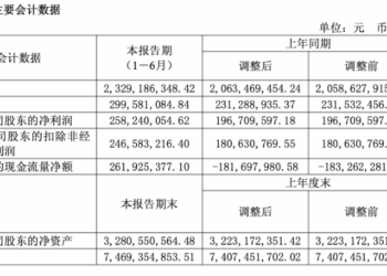 中国电研上半年营收净利双增 但环保涂料及树脂盈利空间压缩