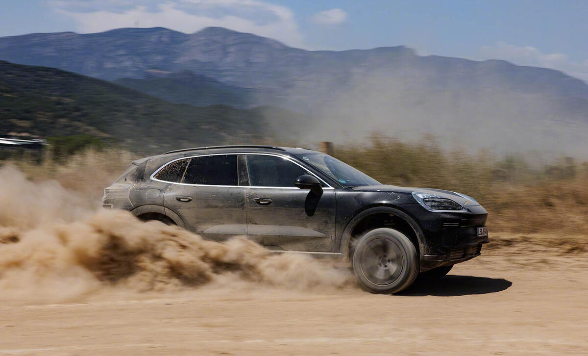 Spy shot of the model