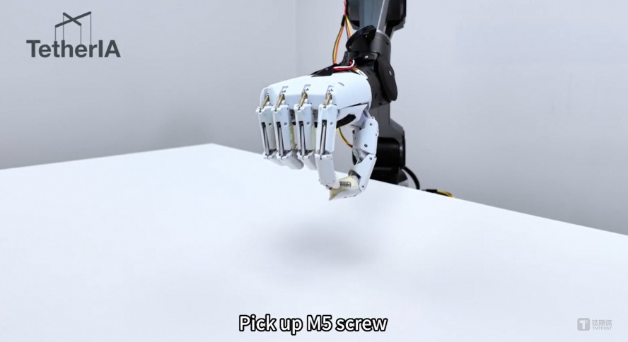 Image: Demonstration of fine object grasping capability