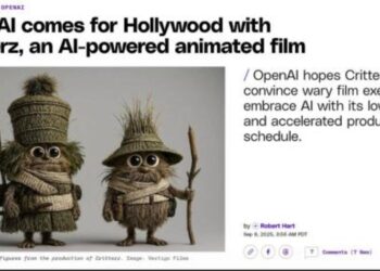 用AI砍掉70% 制作预算，OpenAI首部动画长片《Critterz》能否改写动画规则？
