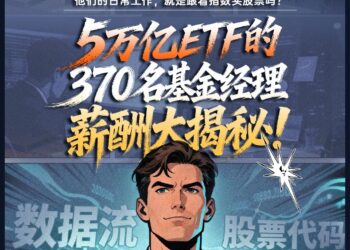 5万亿ETF的370名基金经理薪酬大揭秘!他们的日常工作,就是跟着指数买股票吗?