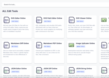 EditTools：免费全能在线编辑工具箱