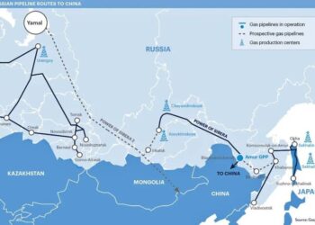 蒙古国的「茶杯风暴」，会影响西伯利亚力量2号管道吗？