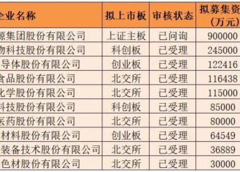 沪深北交易所9月共新受理10家IPO