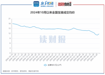 【读财报】上市猪企10月销量同比下降19% 傲农生物、正邦科技销量同比增速靠前
