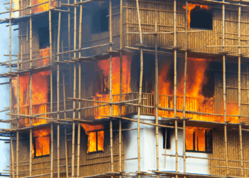 Hong Kong Blaze Highlights Fire Hazards of Bamboo Scaffolding