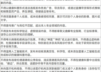 医疗行业都需警惕，国家严查医生科普十大行为