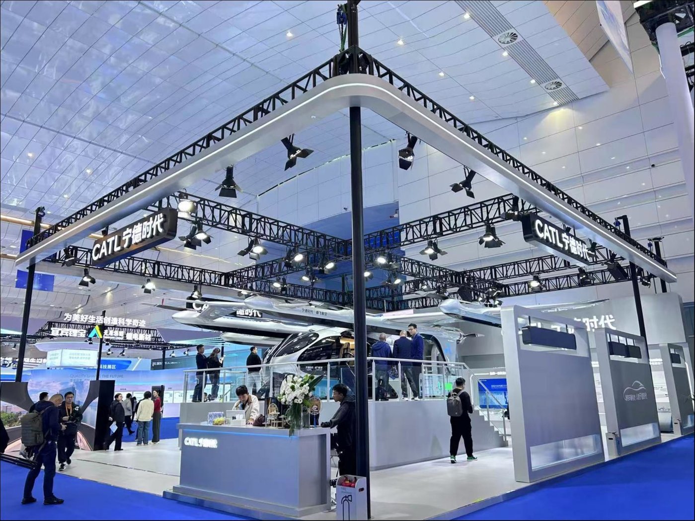 （宁德时代展区，来源：苏启桃拍摄）