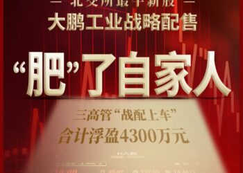 大鹏工业战略配售「肥」了自家人！认购价9元，上市首日涨到118元，实控人和亲哥哥凭配售一天浮盈2492万元