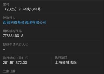 西部利得基金被法院执行近3个亿，真相探究