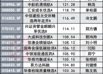 96% 产品正收益，主动权益基金排位战硝烟渐浓，前排基金看什么？