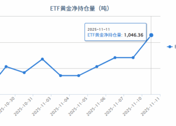 【黄金etf持仓量】11月11日黄金ETF较上一交易增加4.30吨