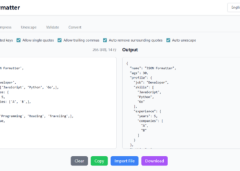 我为自己开发了一个容错性很高的在线 JSON 格式化工具