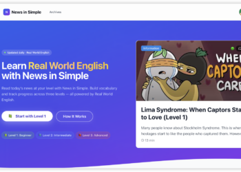 News In Simple - 基于 AI 的每日分级新闻阅读站 (Level 1-3 / 词汇提取 / 适合精读)