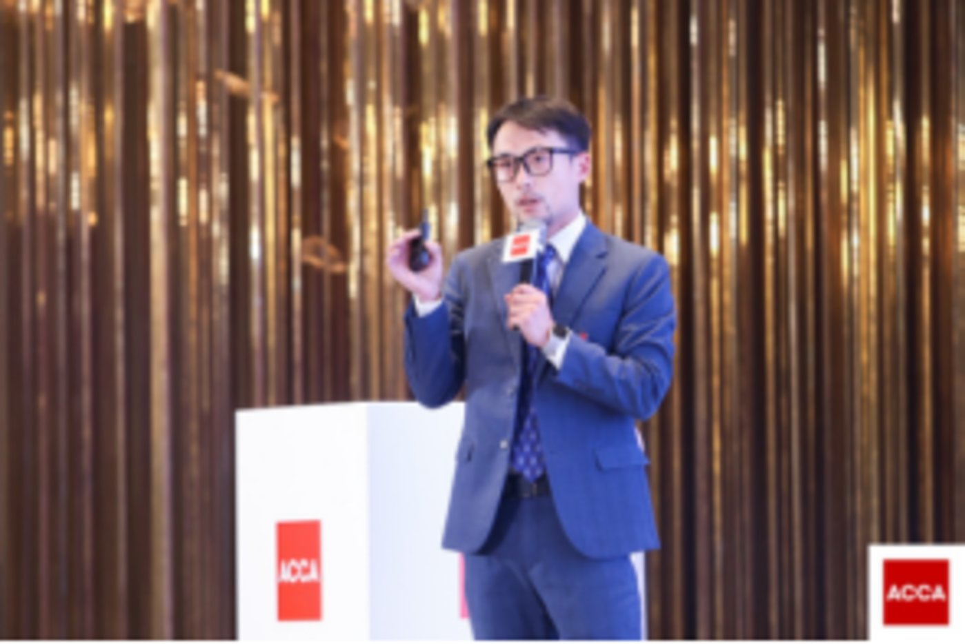 ACCA 中国政策洞察总监 陈正洁进行分享
