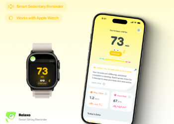 为 Apple watch 做了一个更好的久坐提醒的产品！