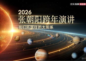 倒计时一天!张朝阳再启跨年演讲,用数理公式演算「我们所居住的太阳系」