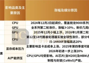 H200对华放行+CPU/GPU涨价，半导体市场迎重磅变局