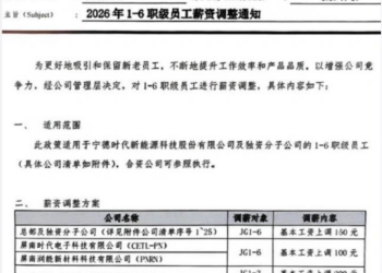 涨薪150元,万亿「宁王」放留人大招