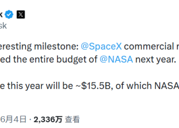 商业航天迎重磅刺激！SpaceX冲击8000亿美元估值 瞄准明年IPO