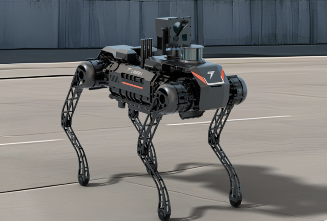 防爆四足机器人，图源：七腾机器人官网