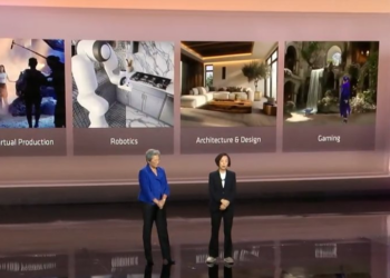 AMD Unveils Faster AI Chip at CES Alongside Fei-Fei Li and OpenAI Executives