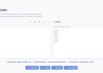 FileCompare (https://filecompare.org) 让数据差异一目了然！