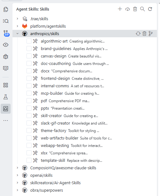 自定义仓库扫描