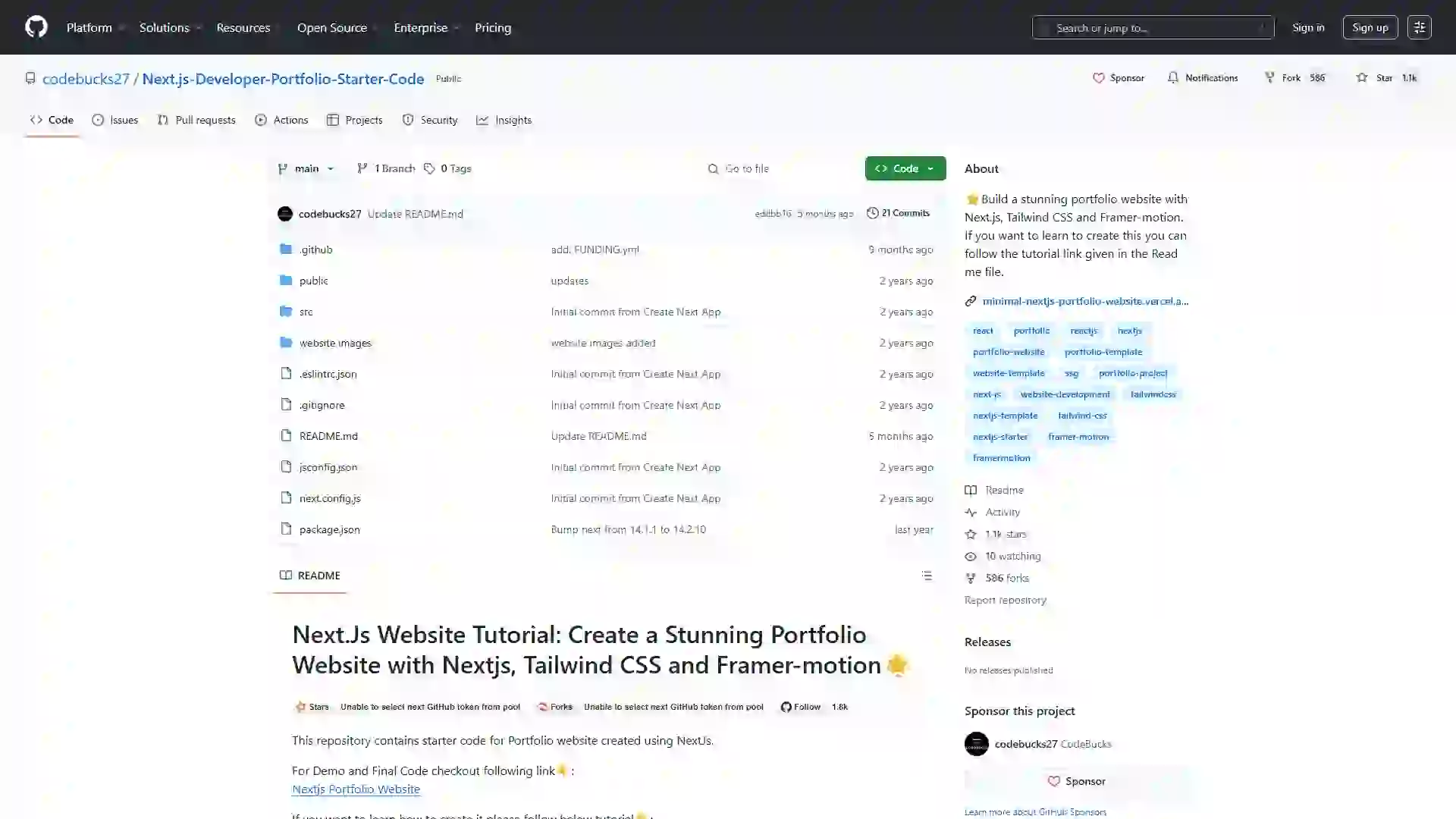 Next.js-Developer-Portfolio-Starter-Code
