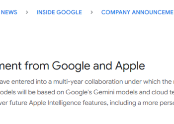 苹果官宣Siri大升级押注Gemini 谷歌市值首破4万亿美元