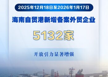新华社权威快报 | 封关「满月」！海南自贸港新增备案外贸企业超5000家