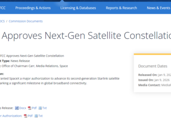 星链规模再扩容！美FCC批准SpaceX部署7500颗第二代卫星