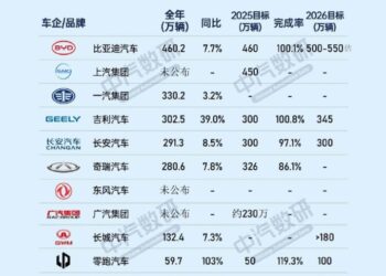 2025新能源车企复盘：分化、整合与2026全球化攻坚战
