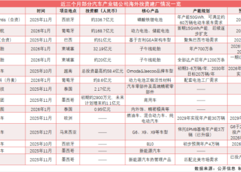 三个月内海外总投资超700亿元 中国汽车产业链加速「全球化」布局