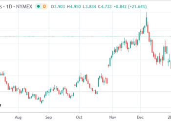 北极寒潮席卷全美，天然气期货价格两天累涨逾50%