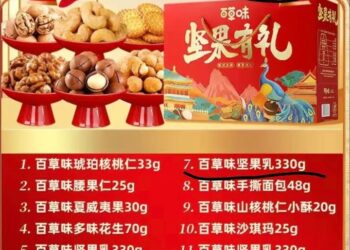 百草味的坚果礼盒,你可能也需要仔细看看小字