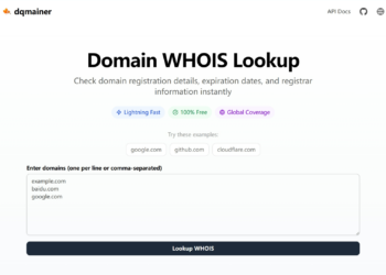 拾域（dqmainer），域名信息的批量查询工具