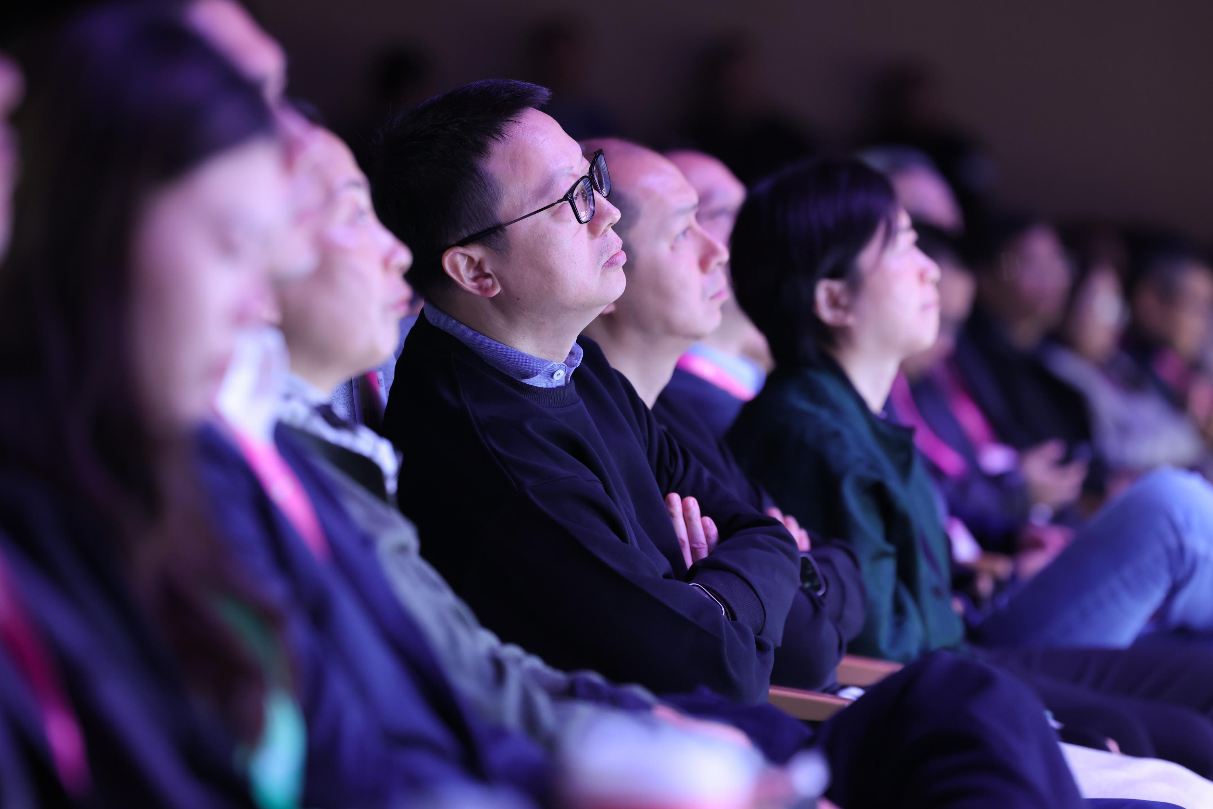 Alibaba Group CEO Eddie Wu at the DingTalk launch event