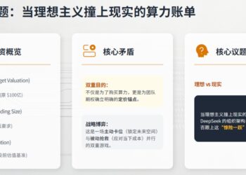 梁文锋的惊险一跃：当DeepSeek撞上算力账单与组织重构