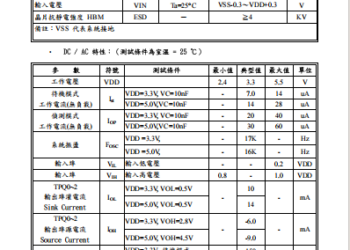 单按键触摸 IC 低电流单感应触摸家电触控检测芯片 VK3603