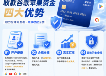 兴业银行卡，如何无限额度结算 Google，apple 海外美金收益？