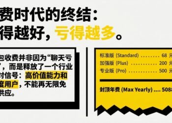 由豆包付费想到，AI到底会长成一门什么生意