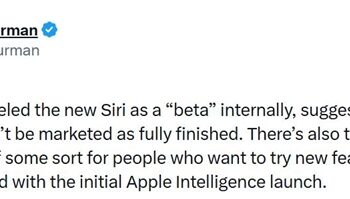 打磨两年还是「半成品」？ 苹果全新Siri接入Gemini，但仍被内部标记为Beta版